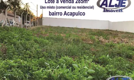 Terreno à venda na Rua Rubens Fukugawa Tamotu, Jardim Acapulco, Marília por R$ 275.000