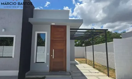 Casa para Venda em Araruama, Pontinha, 2 dormitórios, 1 suíte, 2 banheiros, 1 vaga