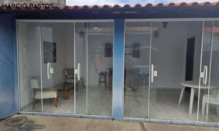 Casa para Venda em Araruama, Vila Capri, 2 dormitórios, 1 suíte, 3 banheiros, 1 vaga