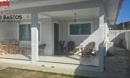 Casa para venda em araruama, coqueiral, 2 dormitórios, 1 suíte, 2 banheiros, 1 vaga