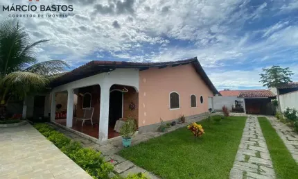 Casa para venda em araruama, coqueiral, 3 dormitórios, 1 suíte, 2 banheiros, 1 vaga