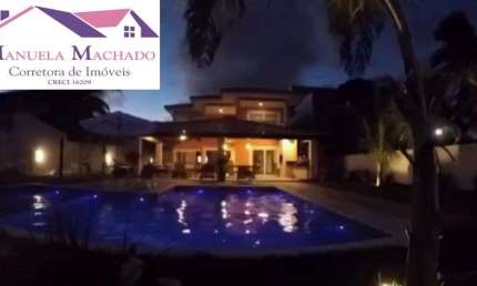 Casa em condomínio fechado com 5 quartos à venda na Avenida Humaitá, Guarajuba, Camaçari por R$ 3.700.000
