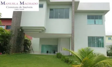 Casa em condomínio fechado com 4 quartos à venda na r. imbassaí, abrantes, camaçari por r$ 1.490.000