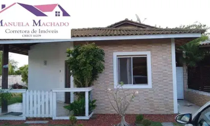 Casa em condomínio fechado com 3 quartos à venda na rua dos laços, abrantes, camaçari por r$ 780.000