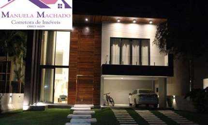 Casa em condomínio fechado com 4 quartos à venda na Rua Sucupira, s/n, Abrantes, Camaçari por R$ 2.500.000