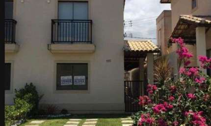 Casa em condomínio fechado com 4 quartos à venda na R. Pau Sul, Abrantes, Camaçari por R$ 620.000