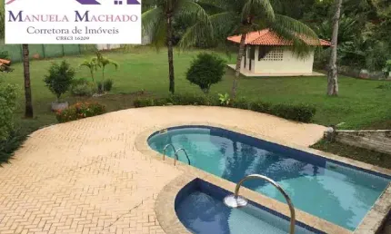 Casa em condomínio fechado com 5 quartos à venda na rua rio das graças, 1, recreio ipitanga, lauro de freitas por r$ 1.400.000