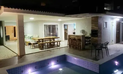 Casa em condomínio fechado com 5 quartos à venda na estrada do coco, abrantes, camaçari por r$ 1.500.000