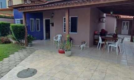Casa em condomínio fechado com 4 quartos à venda na Rua Francisco das Mercês, 1, Buraquinho, Lauro de Freitas por R$ 750.000