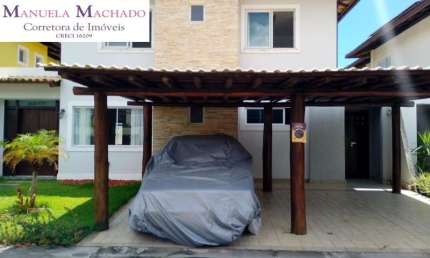 Casa em condomínio fechado com 4 quartos à venda na Avenida Octávio Mangabeira, 3, Patamares, Salvador por R$ 1.870.000