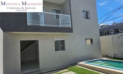 Casa com 3 quartos à venda na Rua Walter da Silva Maia, 1, Ipitanga, Lauro de Freitas por R$ 670.000