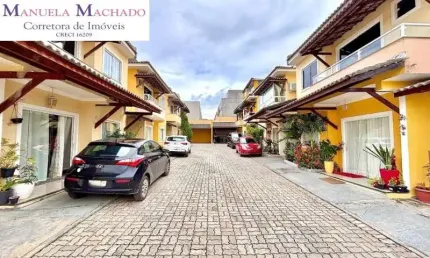 Casa em condomínio fechado com 3 quartos à venda na rua rio das graças, 1, recreio ipitanga, lauro de freitas, 97 m2 por r$ 590.000