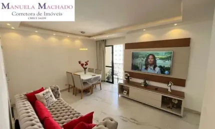 Apartamento com 3 quartos para alugar na Rodovia BA-526, 2, Jardim das Margaridas, Salvador, 80 m2 por R$ 3.800
