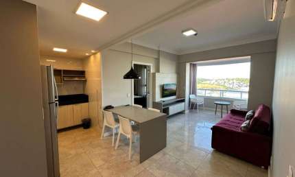 Apartamento Mobiliado para Venda em Salvador, Caminho das Árvores, 2 dormitórios, 2 suítes, 2 banheiros, 1 vaga
