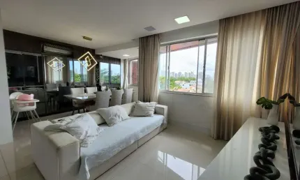 Apartamento Mobiliado para Venda em Salvador, Itaigara, 3 dormitórios, 1 suíte, 4 banheiros, 1 vaga