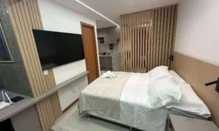 Studio para Locação em Salvador, Caminho das Árvores, 1 dormitório, 1 suíte, 1 banheiro, 1 vaga