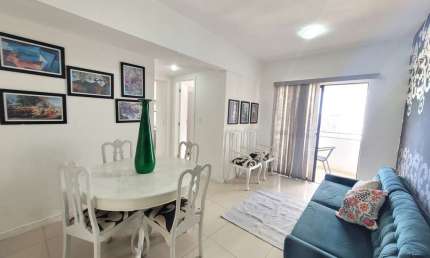 Apartamento Mobiliado para Locação em Salvador, Luiz Anselmo, 2 dormitórios, 1 suíte, 2 banheiros, 1 vaga