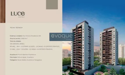 Apartamento com 3 quartos à venda no Cambuí, Campinas 
