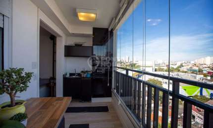 Apartamento à venda na Saúde com 2 dormitórios (1suite) varanda gourmet, 2 vagas