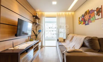 Apartamento mobiliado à venda no bairro Saúde 3 dormitórios, varanda e 2 vagas