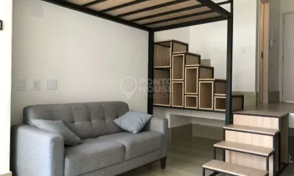 Studio novo mobiliado para venda e locação lazer completo  Metrô Santa Cruz.