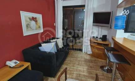 Apartamento mobiliado para locação no bairro da Saúde com 1 dormitório e 1 vaga