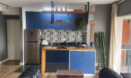 Apartamento para locação na Chácara Klabin, mobiliado com 1 dormitório e 1 vaga