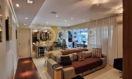 Apartamento à venda com terraço gourmet 140m²  3 suites e 2 vagas de garagem