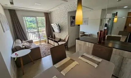 Apartamento para Venda em Mogi das Cruzes, Mogi Moderno, 3 dormitórios, 1 banheiro, 1 vaga
