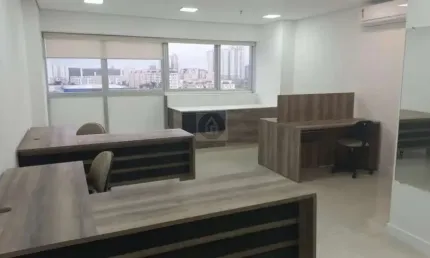 Sala comercial para locação em mogi das cruzes, vila mogilar, 1 banheiro, 1 vaga