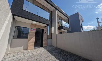Sobrados novos com 3 suítes e excelente padrão de acabamento