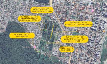 Terreno à venda na Rua Tomazina - Esquina Com Rua Projetada, Caiobá, Matinhos