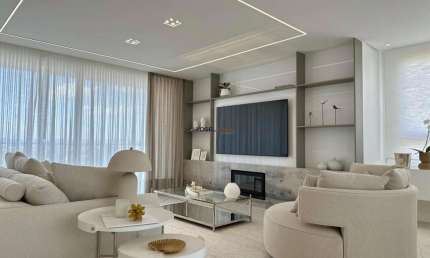 Vogel Haus Select vende apto Abu Dhabi com living decorado!!