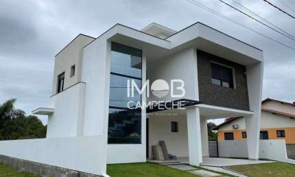 Casa 3 Suítes em condomínio fechado - Canavieiras, Florianópolis SC
