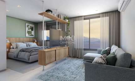 Apartamento com 1 quarto à venda na Avenida Prefeito Waldemar Vieira, 961, Saco dos Limões, Florianópolis por R$ 553.638