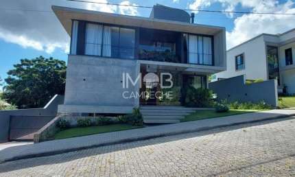 Casa em condomínio fechado com 5 quartos à venda na Avenida Pequeno Príncipe, 1297, Campeche, Florianópolis por R$ 6.300.000
