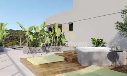 Apartamento para venda em florianópolis, cachoeira do bom jesus, 2 dormitórios, 1 suíte, 2 banheiros, 2 vagas