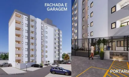 Apartamento com 2 quartos à venda na Vila das Flores, São José dos Campos 