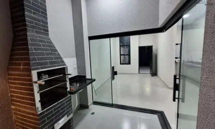 VENDA CASA NOVA -  03 DORM COM SUIÍTE - AREA GOURMET - NOVO HORIZONTE