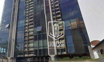 Sala Comercial Crystal Center - 98m² 2 vagas de garagem