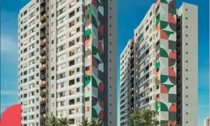 Ágio APARTAMENTO 2Q COM CHURRASQUEIRA À CARVÃO Apartamento com 2 Quarto(s) e 2 banheiro(s) à Venda, 55.06 por R$ 376.000 no setor Vila Rosa VN10223