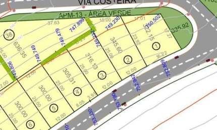 Ágio LOTE NO JARDINS PORTO Lote à Venda, 322.15 por R$ 325.978,27 no setor JARDINS PORTO AX11762