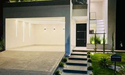 Sobrado Jardins Capri 216m² Casa em Condomínio com 3 Quarto(s) e 4 banheiro(s) à Venda, 216 por R$ 1.380.000 no setor Jardins Capri TA15441