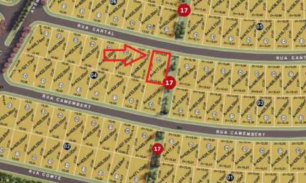 LOTE JARDINS FRANÇA Lote à Venda, 417 por R$ 980.000 no setor Jardins França AD16374