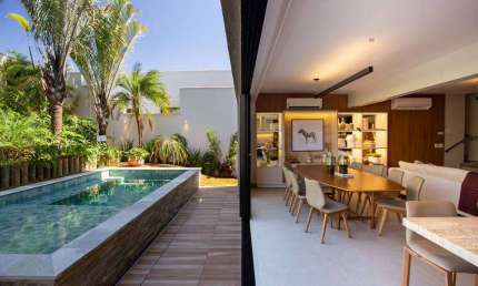 Ágio Ágio Jardins Lyon Casa Térrea 172m² + kit gourmet Casa em Condomínio com 3 Quarto(s) e 4 banheiro(s) à Venda, 172.08 por R$ 947.153,03 no setor Setor Centro Oeste VN17232