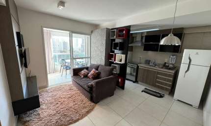 AP Mobiliado setor marista point conveniênce   Apartamento com 1 Quarto(s) e 1 banheiro(s) à Venda, 45 por R$ 449.000 no setor Setor Marista IN19159