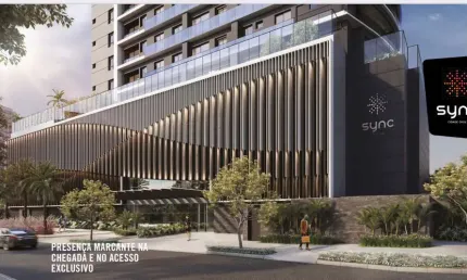 Ágio OPUS SYNC  - 70m2 - 2 Quartos, sendo 1 suíte preço de oportunidade Apartamento com 2 Quarto(s) e 2 banheiro(s) à Venda, 68.98 por R$ 851.000 no setor Setor Bueno AD19520