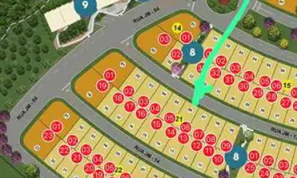 Ágio Oportunidade Jardins Miami, Lote  218,75m2 Aparecida de Goiânia Goiás Lote à Venda, 218.75 por R$ 284.500 no setor Goiânia Park Sul AD20189