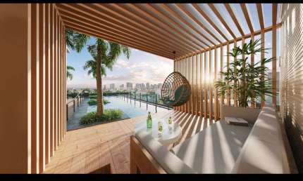 Ágio AZURE COMPACT LIFE Apartamento com 1 Quarto(s) e 2 banheiro(s) à Venda, 49.22 por R$ 545.000 no setor Setor Marista AD22248