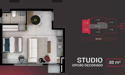 Ágio Ágio - Liv Urban - Marista Apartamento com 1 Quarto(s) e 1 banheiro(s) à Venda, 38 por R$ 415.000 no setor Setor Marista FL23061